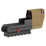 【 5KU 製 】SIG AIR/VFC P320 M17対応 マズルフラッシュ トレーサーユニット (SPIRITFIRE 内蔵) HKPコンペンセイター レプリカ 蓄光BB弾 対応