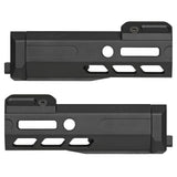 【 DYTAC 製 】東京マルイ GBB AKM対応 M-LOKハンドガード AK ION 4.7" Lite アウターバレル付き SLR正式ライセンス 6061アルミ合金