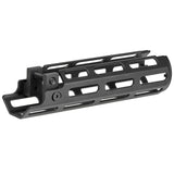 【 CYMA 製 】電動ガン MP5シリーズ 対応 MIスタイル M-LOK ハンドガード レプリカ アルミ合金製 BK ブラック (CM049 / CM041J / CM049J など対応)