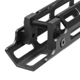 【 CYMA 製 】電動ガン MP5シリーズ 対応 MIスタイル M-LOK ハンドガード レプリカ アルミ合金製 BK ブラック (CM049 / CM041J / CM049J など対応)