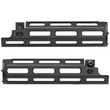 【 CYMA 製 】電動ガン MP5シリーズ 対応 MIスタイル M-LOK ハンドガード レプリカ アルミ合金製 BK ブラック (CM049 / CM041J / CM049J など対応)