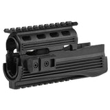 【 CYMA 製 】電動ガン AKシリーズ対応 CAAタイプ 20mmレールハンドガード ＆ ピストルグリップ VFC系規格 ポリマー樹脂製 アッパー/ロアー BK ブラック