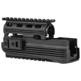 【 CYMA 製 】電動ガン AKシリーズ対応 CAAタイプ 20mmレールハンドガード ＆ ピストルグリップ VFC系規格 ポリマー樹脂製 アッパー/ロアー BK ブラック