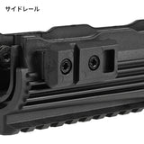 【 CYMA 製 】電動ガン AKシリーズ対応 CAAタイプ 20mmレールハンドガード ＆ ピストルグリップ VFC系規格 ポリマー樹脂製 アッパー/ロアー BK ブラック