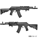 【 CYMA 製 】電動ガン AKシリーズ対応 CAAタイプ 20mmレールハンドガード ＆ ピストルグリップ VFC系規格 ポリマー樹脂製 アッパー/ロアー BK ブラック