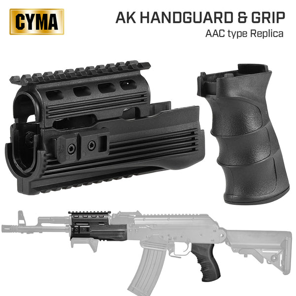 CYMA 製 】電動ガン AKシリーズ対応 CAAタイプ 20mmレールハンドガード