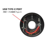 【 CYMA 製 】14mm逆ネジ / 11mm正ネジ 対応 トレーサーユニット コンパクト 紫外線 UVライト 搭載 バッテリー内蔵式