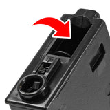 【 CYMA 製 】 電動ガン M4シリーズ対応 MAGPULタイプ PMAG GEN M3 多弾マガジン 450連射 ポリマーマガジン ゼンマイ式 ハイサイクル対応 BK ブラック