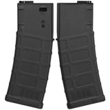 【 CYMA 製 】 電動ガン M4シリーズ対応 MAGPULタイプ PMAG GEN M3 多弾マガジン 450連射 ポリマーマガジン ゼンマイ式 ハイサイクル対応 BK ブラック