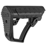 【 CYMA 製 】電動ガン M4シリーズ対応 ストック＆バッファーチューブ セット Daniel Defense正式ライセンス Collapsible Buttstock ポリマー＆ラバー複合素材 BK ブラック [ M238 ]