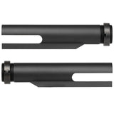 【 CYMA 製 】電動ガン M4シリーズ対応 ストック＆バッファーチューブ セット Daniel Defense正式ライセンス Collapsible Buttstock ポリマー＆ラバー複合素材 BK ブラック [ M238 ]