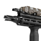 【 PTS 製 】 Dead Air 正式ライセンス 14mm逆ネジ対応 SANDMAN-S サプレッサー ＆ Keymo フラッシュハイダー セット 6000番台 宇宙航空グレードアルミCNC