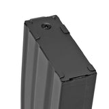 【 E&C 製 】 電動ガン M4シリーズ 対応 30連 リアルカウント スチールマガジン スプリング給弾 STANAG 形状 / BK ブラック [ EC-MA007 ]