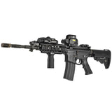 【 E&C 製 】 電動ガン M4シリーズ 対応 30連 リアルカウント スチールマガジン スプリング給弾 STANAG 形状 / BK ブラック [ EC-MA007 ]