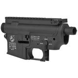 【 E&C 製 】 電動ガン M4シリーズ 対応 コルトタイプ M4A1 アルミ フレーム & 外装パーツ セット [ EC-MP001B ] Colt メタルレシーバー アッパー ロアー