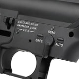【 E&C 製 】 電動ガン M4シリーズ 対応 コルトタイプ M4A1 アルミ フレーム & 外装パーツ セット [ EC-MP001B ] Colt メタルレシーバー アッパー ロアー