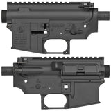 【 E&C 製 】 電動ガン M4シリーズ 対応 コルト 刻印タイプ M4A1 アルミ フレーム & 外装パーツ セット [ EC-MP001C-C ] Colt メタルレシーバー アッパー ロアー