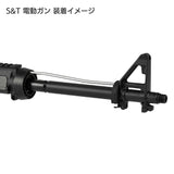 【 E&C 製 】電動ガン M4 M16 シリーズ対応 ハンドガードキャップ フロントキャップ スチール製