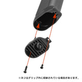 【 E&C 製 】電動ガン M4シリーズ対応 COLT A2 ピストルグリップ レプリカ モーターグリップ 高強度ポリマー ヒートシンク付き