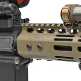 【 E&C 製 】M4 シリーズ対応 NOVESKE NSR N4 9インチ Gen.3 M-LOK ハンドガード レプリカ リアル刻印入り アルミ合金製 NSR9 MLOK