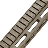 【 E&C 製 】M4 シリーズ対応 DD MFR XS M-LOK ハンドガード レプリカ ( 9.0 / 11.5 インチ 選択可）アルミ合金製 セラミックコーティング仕上