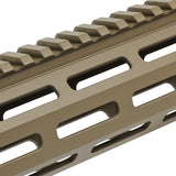 【 E&C 製 】M4 シリーズ対応 DD MFR XS M-LOK ハンドガード レプリカ ( 9.0 / 11.5 インチ 選択可）アルミ合金製 セラミックコーティング仕上