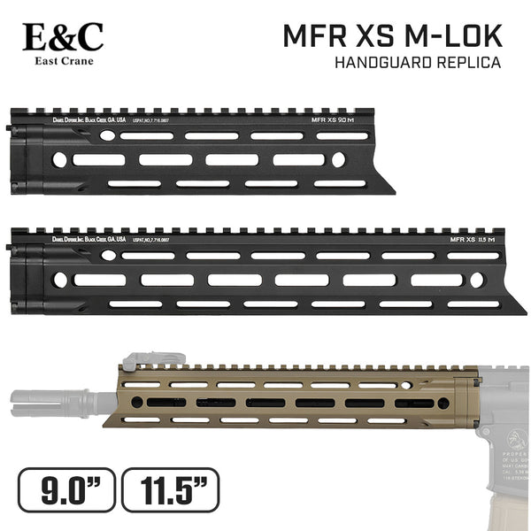 E&C 製 】M4 シリーズ対応 DD MFR XS M-LOK ハンドガード レプリカ