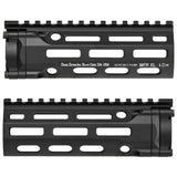 【 E&C 製 】M4 シリーズ対応 DDM4 PDW MFR XL 6" M-LOK ハンドガード レプリカ SLR MLOK MOD2 ハンドストップ付 アルミ合金製 アナダイズド硬化処理
