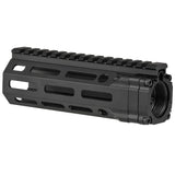 【 E&C 製 】M4 シリーズ対応 MFR XS 6.1" M-LOK ハンドガード レプリカ SLR MLOK MOD2 ハンドストップ付 アルミ合金製 アナダイズド仕上