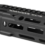 【 E&C 製 】M4 シリーズ対応 MFR XS 6.1" M-LOK ハンドガード レプリカ SLR MLOK MOD2 ハンドストップ付 アルミ合金製 アナダイズド仕上