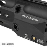【 E&C 製 】HK416 対応 SI GRIDLOK FULLDUTY M-LOK ハンドガード レプリカ ( 9 / 11 / 14.5 インチ 選択可） フロントサイト内蔵 アルミCNC