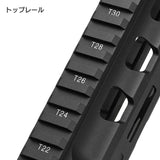 【 E&C 製 】HK416 対応 SI GRIDLOK FULLDUTY M-LOK ハンドガード レプリカ ( 9 / 11 / 14.5 インチ 選択可） フロントサイト内蔵 アルミCNC