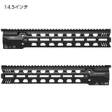 【 E&C 製 】HK416 対応 SI GRIDLOK FULLDUTY M-LOK ハンドガード レプリカ ( 9 / 11 / 14.5 インチ 選択可） フロントサイト内蔵 アルミCNC