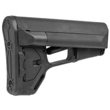 【 E&C 製 】 MAGPUL ACS カービンストック レプリカ ミルスペック径 バッファチューブ 対応 強化ポリマー製 / BK(ブラック) [EC-MP169-BK]