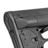 【 E&C 製 】 MAGPUL ACS カービンストック レプリカ ミルスペック径 バッファチューブ 対応 強化ポリマー製 / BK(ブラック) [EC-MP169-BK]