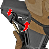 【 E&C 製 】 MAGPUL ACS カービンストック レプリカ ミルスペック径 バッファチューブ 対応 強化ポリマー製 / BK(ブラック) [EC-MP169-BK]