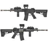 【 E&C 製 】 MAGPUL ACS カービンストック レプリカ ミルスペック径 バッファチューブ 対応 強化ポリマー製 / BK(ブラック) [EC-MP169-BK]