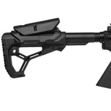 【 E&C 製 】 M4シリーズ対応 DEFACTOR FAB GL-CORE CP ストック レプリカ 軽量ポリマー樹脂 可変チークレスト ＆ ラバーバットパッド付