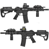 【 E&C 製 】 M4シリーズ対応 DEFACTOR FAB GL-CORE CP ストック レプリカ 軽量ポリマー樹脂 可変チークレスト ＆ ラバーバットパッド付