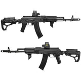 【 E&C 製 】 M4シリーズ対応 DEFACTOR FAB GL-CORE CP ストック レプリカ 軽量ポリマー樹脂 可変チークレスト ＆ ラバーバットパッド付