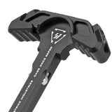 【 E&C 製 】 電動ガン M4 / M16 シリーズ対応 SI ラッチレス チャージングハンドル レプリカ アルミ合金製 BK ブラック