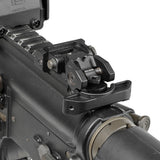 【 E&C 製 】 電動ガン M4 / M16 シリーズ対応 SI ラッチレス チャージングハンドル レプリカ アルミ合金製 BK ブラック