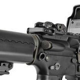 【 E&C 製 】 電動ガン M4 / M16 シリーズ対応 SI ラッチレス チャージングハンドル レプリカ アルミ合金製 BK ブラック