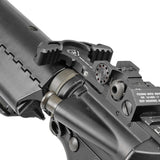 【 E&C 製 】 電動ガン M4 / M16 シリーズ対応 SI ラッチレス チャージングハンドル レプリカ アルミ合金製 BK ブラック