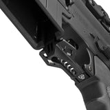 【 E&C 製 】電動ガン M4 シリーズ対応 SI コブラ トリガーガード レプリカ アルミ合金製 BK ブラック