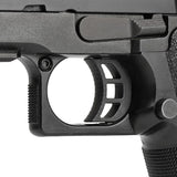 【 E&C 製 】GBB ハイキャパシリーズ対応 トリガー＆トリガーバー セット 亜鉛合金/アルミ製 純正形状 アップグレードパーツ BK ブラック