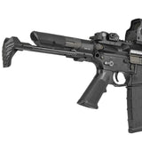 【 E&C 製 】電動ガン M4 / M16 シリーズ対応 Strike Industries PDW ストック レプリカ 複合素材 (スチール/アルミ/樹脂/ゴム) / BK ブラック