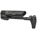 【 E&C 製 】電動ガン M4 / M16 シリーズ対応 Strike Industries PDW ストック レプリカ 複合素材 (スチール/アルミ/樹脂/ゴム) / BK ブラック