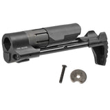 【 E&C 製 】電動ガン M4 / M16 シリーズ対応 Strike Industries PDW ストック レプリカ 複合素材 (スチール/アルミ/樹脂/ゴム) / BK ブラック