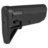 【 E&C 製 】 M4 シリーズ対応 BCM Stock Mod 0 カービンストック レプリカ バッファチューブ対応 軽量ポリマー樹脂製